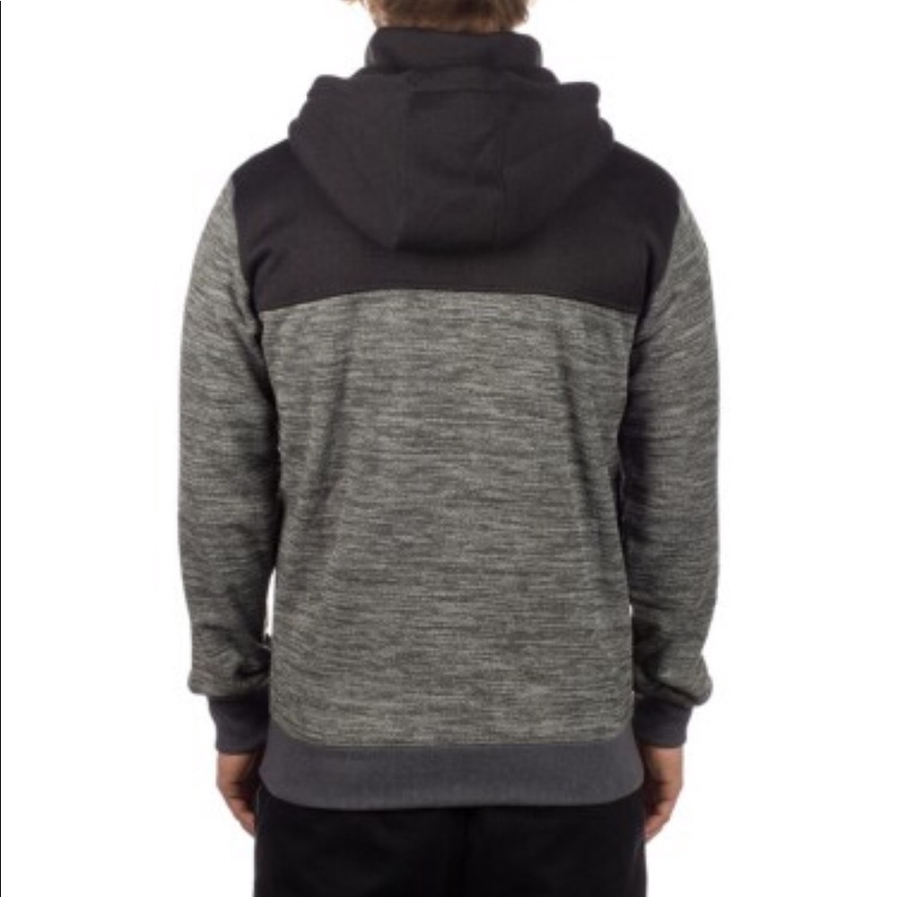 🆕QUIKSILVER KELLER BLOCK ZIP HOODIE - Picture 2 of 5